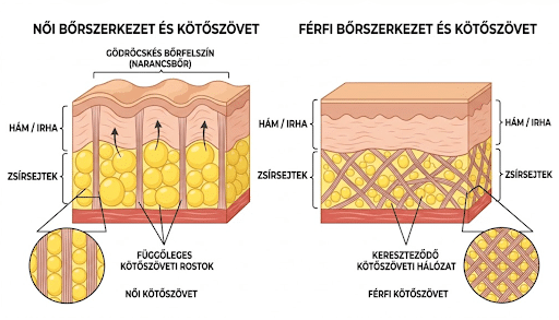 női férfi bőrszövet női férfi bőrszövet